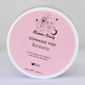Gommage viso illuminante con microgranuli vegetali