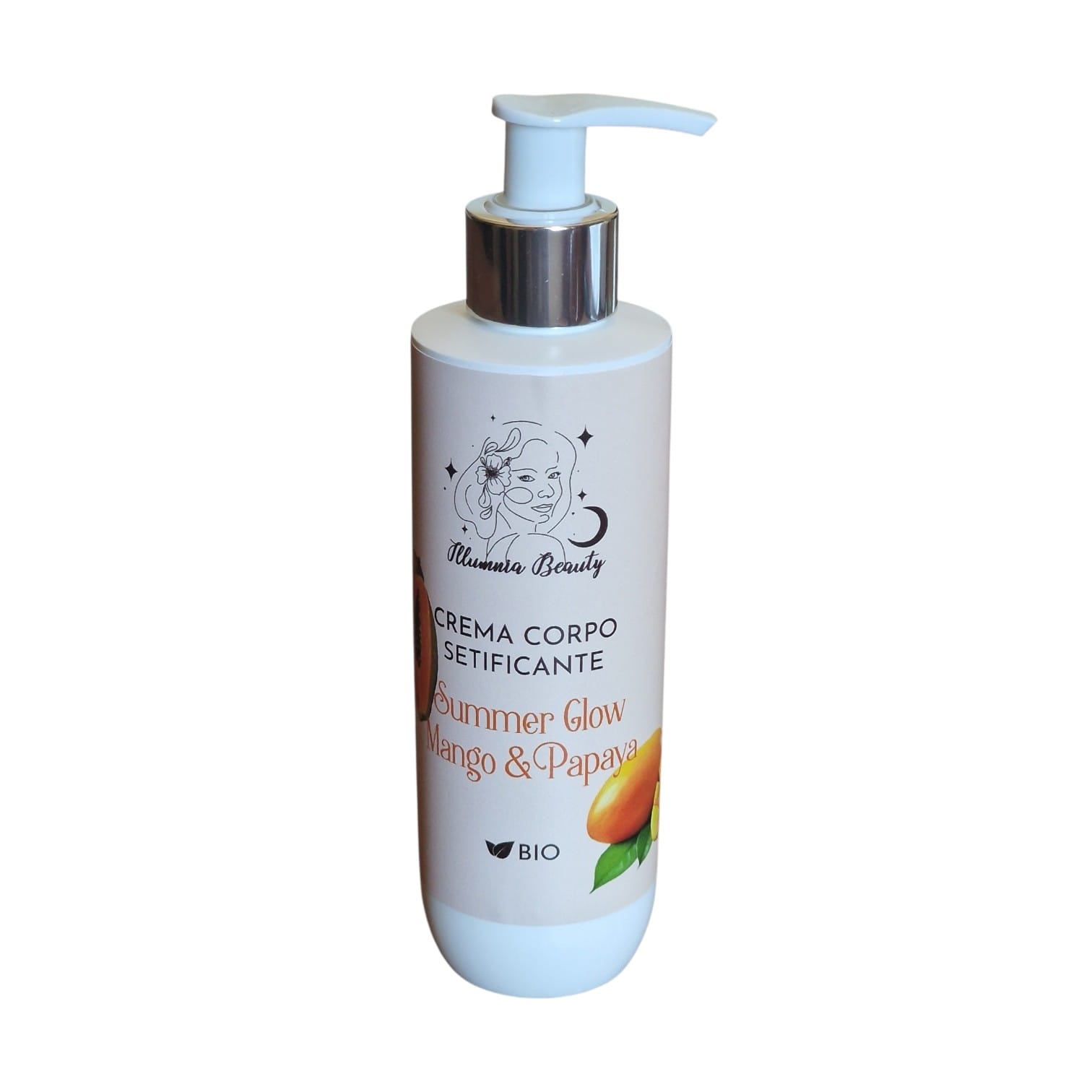Crema corpo setificante Mango e Papaya